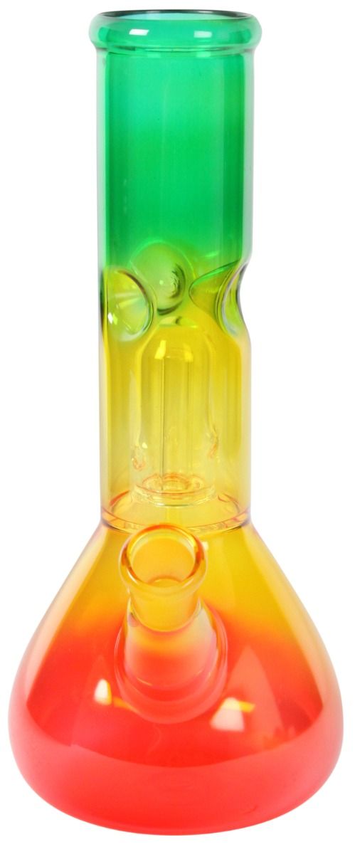 Bong in vetro Rasta Rainbow, 20cm – vista 2