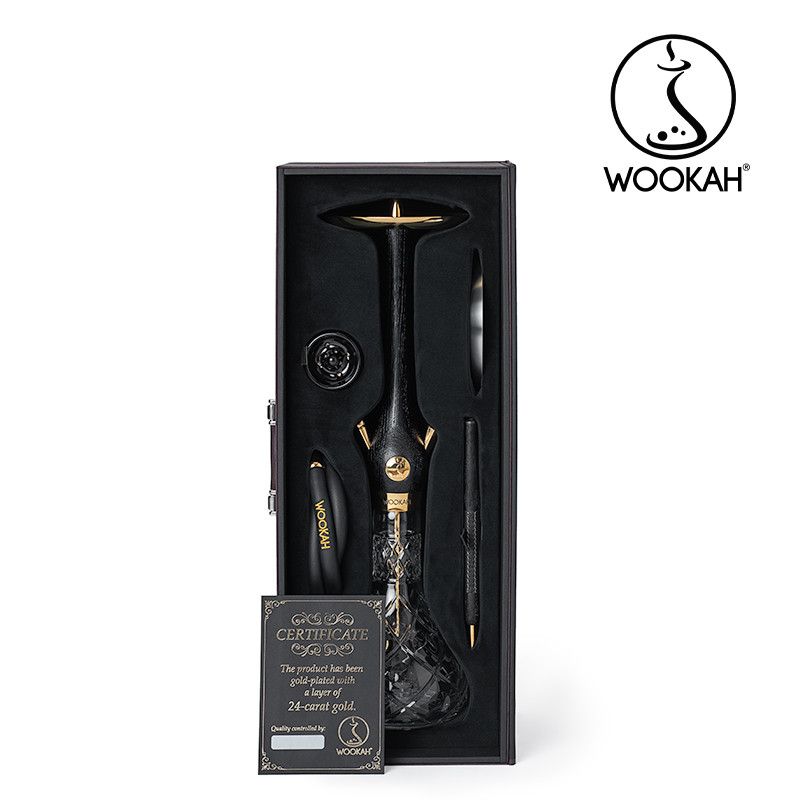 Wookah 24K Gold-Plated Olives Nox Set – Ansicht 4