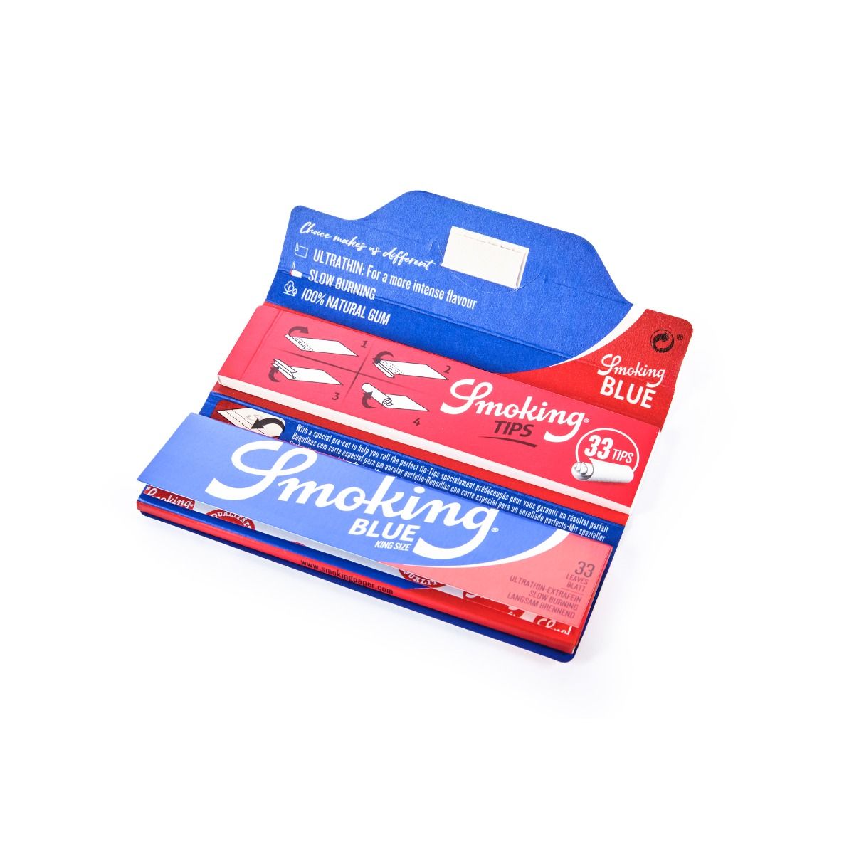 Smoking Blue King Size + Tips – Ansicht 2