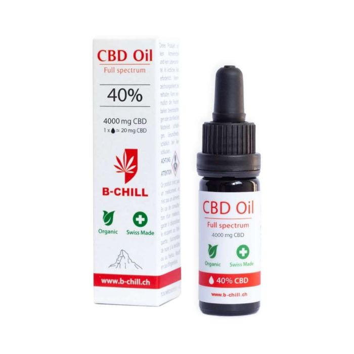 B-Chill Full Spectrum Aromaöl 10ml, CBD 40%, mit Rosmarinextrakt