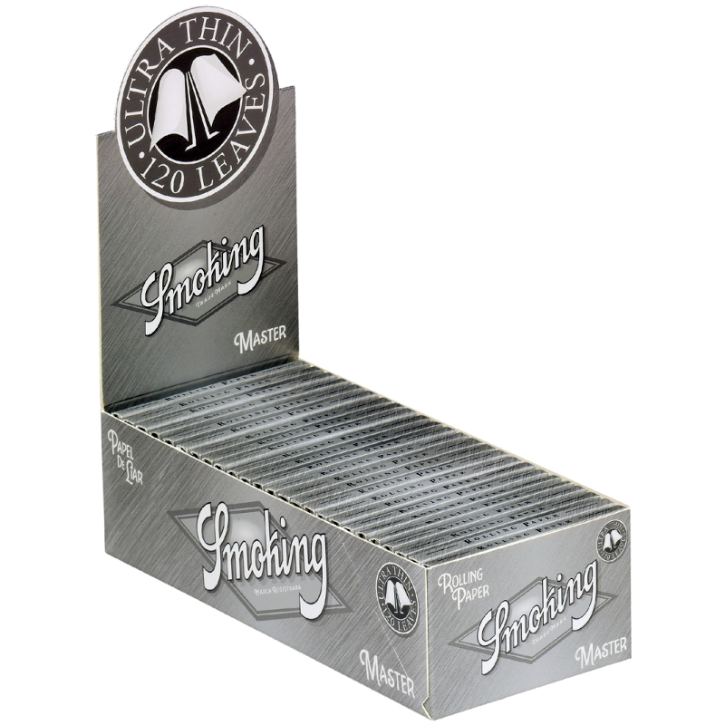Smoking DoubleWindow - Silver (25 x 120 Stk.)