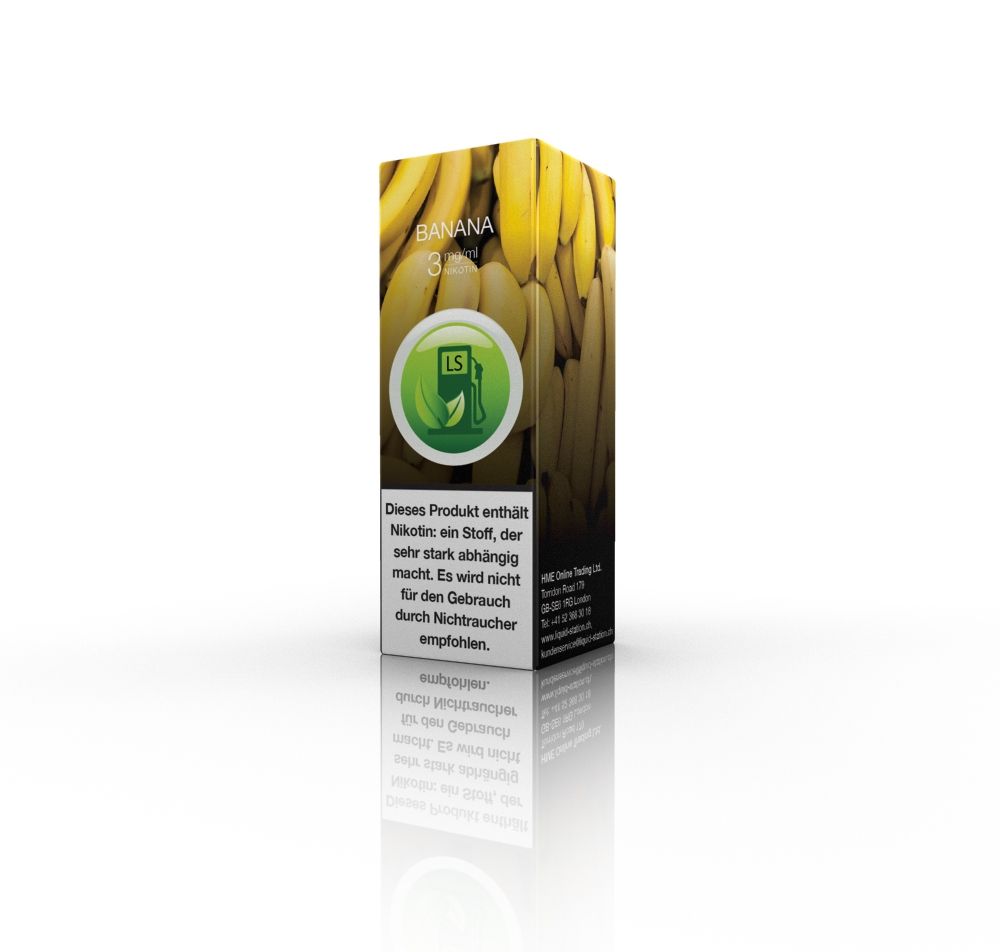 Liquid Station Banane – 10 ml / 3 mg