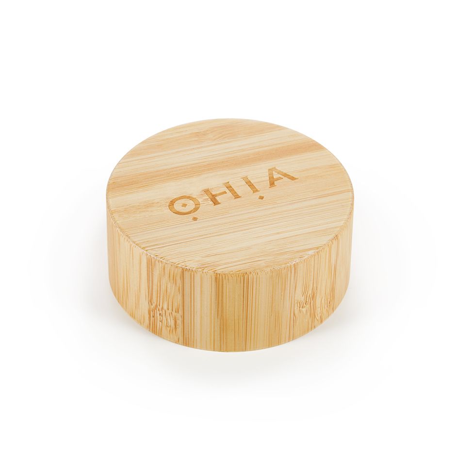 OHIA Thermosflasche aus Glas mit Bambusdeckel – Ansicht 2