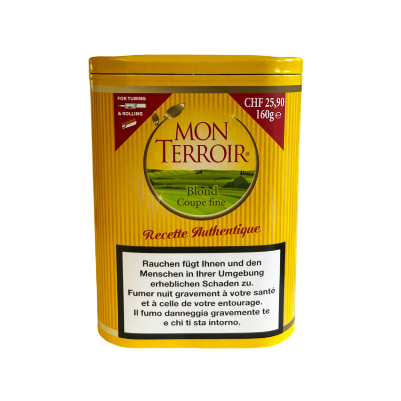 Flandria Mon Terroir Blond Feinschnitt Dose 160g