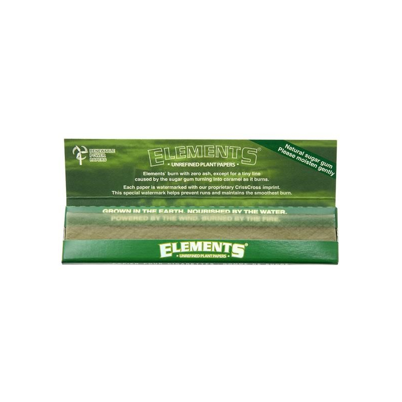 Elements KingSize Slim - Green (50 x 33 Stk.)