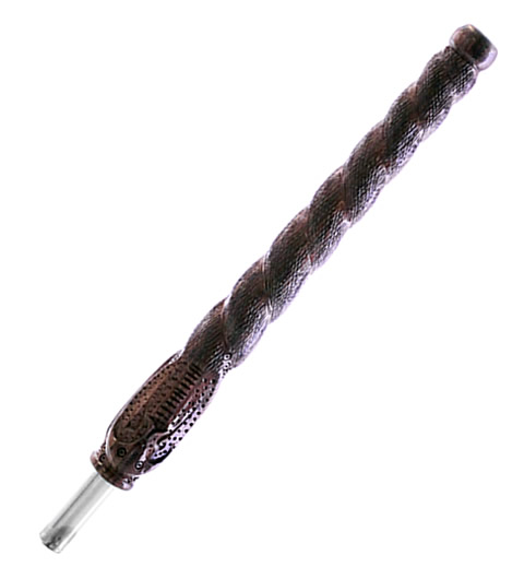 Holzmundstück mit Edelstahlkern - Cobra