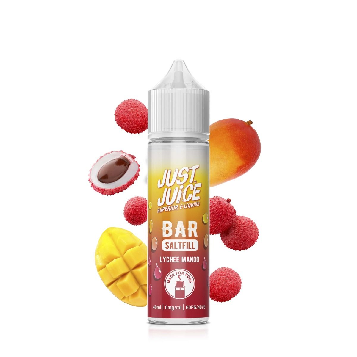 Just Juice BAR RANGE - Lychee Mango - 40ml - Shortfill – Ansicht 2