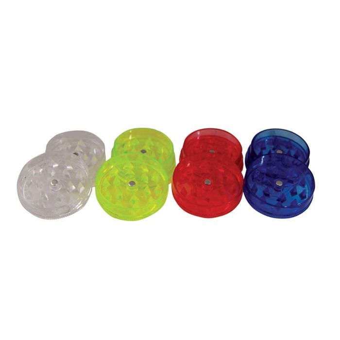 Acryl Grinder 42mm, 3-teilig, assortiert