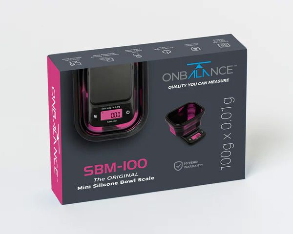On Balance SBM-100-PK Silikon Waage Pink - 100 g x 0.01 g – Ansicht 6