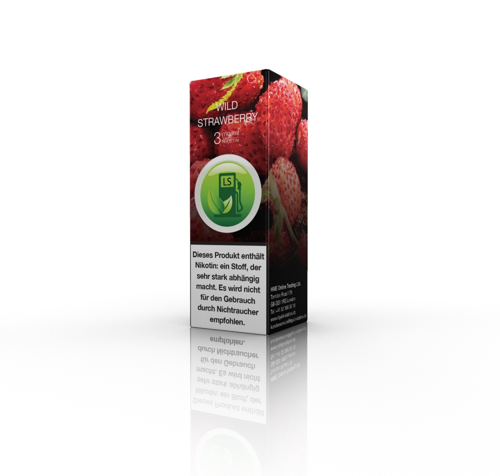 Liquid Station Fragoline di bosco – 10 ml / 18 mg