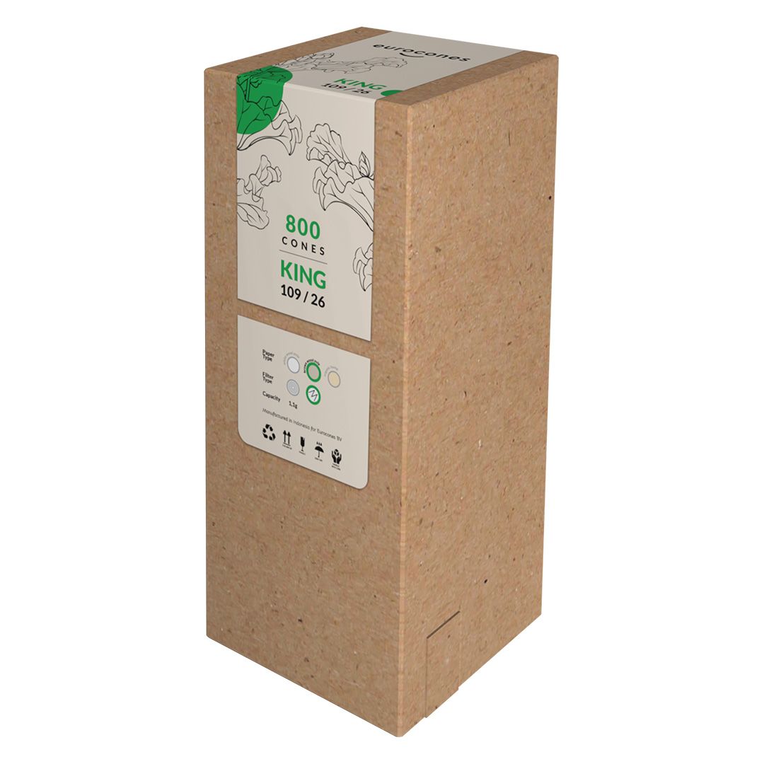 Eurocones King Size, 1 x 800 Cones Wood Unbleached – Ansicht 2