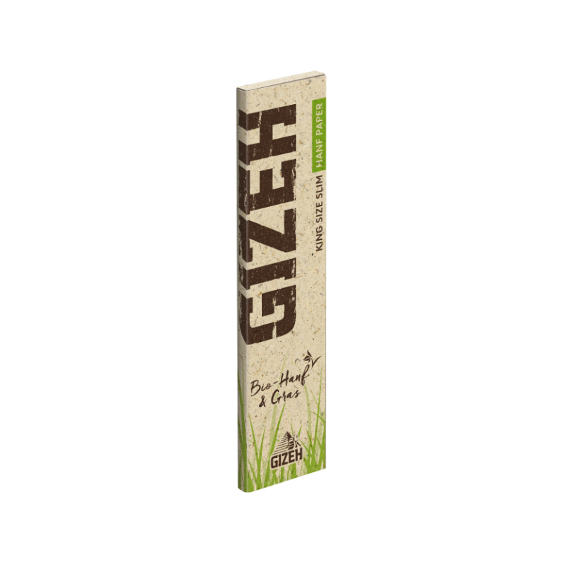 Gizeh KingSize Slim - Chanvre & Herbe (25 x 34 pcs)