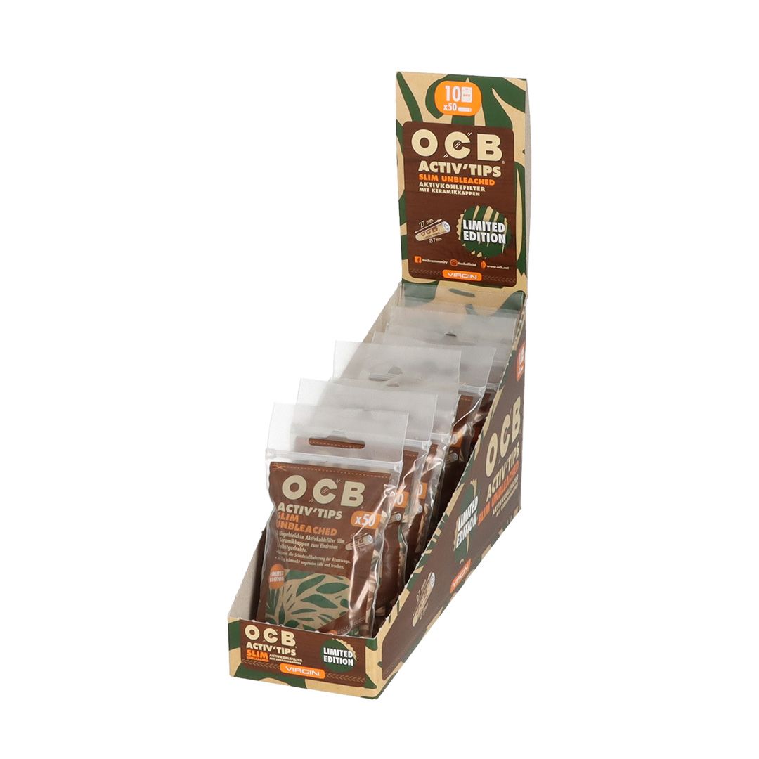 OCB Activ Filter Slim, unbleached, Limited Edition – Ansicht 2