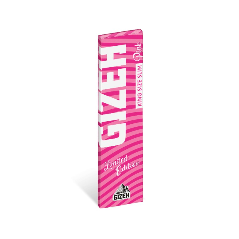 Gizeh KingSize Slim - Pink (50 x 34 pcs)