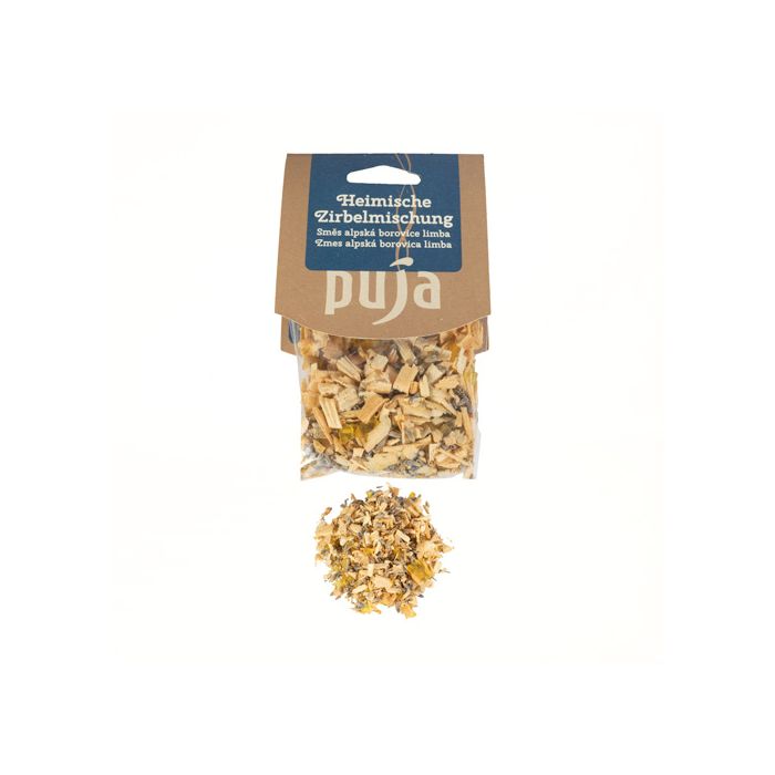 Puja Räuchermischung Heimische Zirbelmischung - 15g