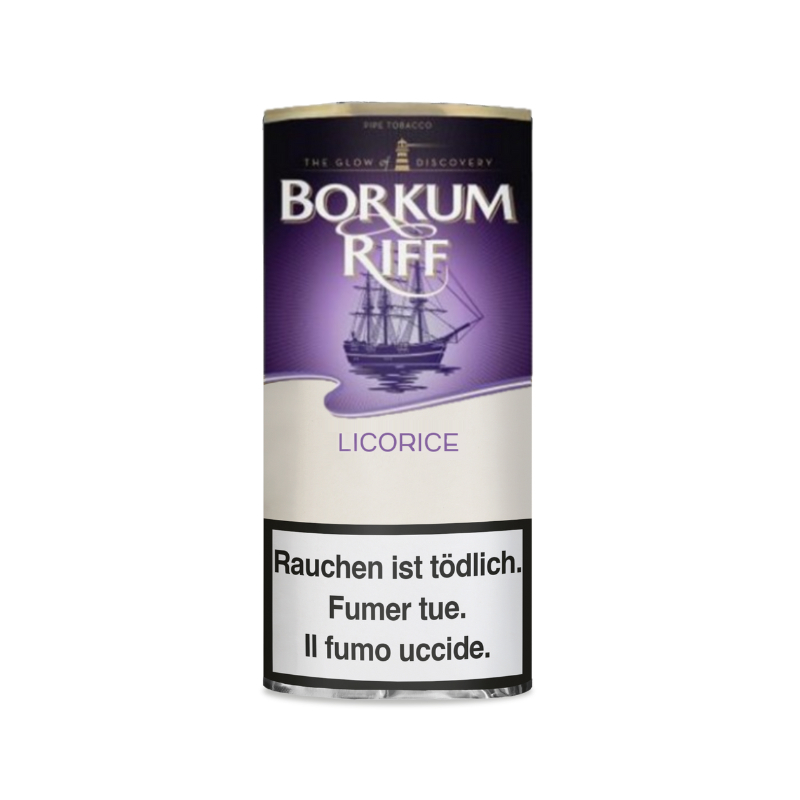 Borkum Riff Licorice Pfeifentabak Beutel 50g