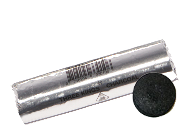 Shishakohle Three Kings 33mm (10Stk.) Kohle