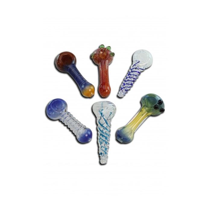 Handpfeife Glas - assortiert