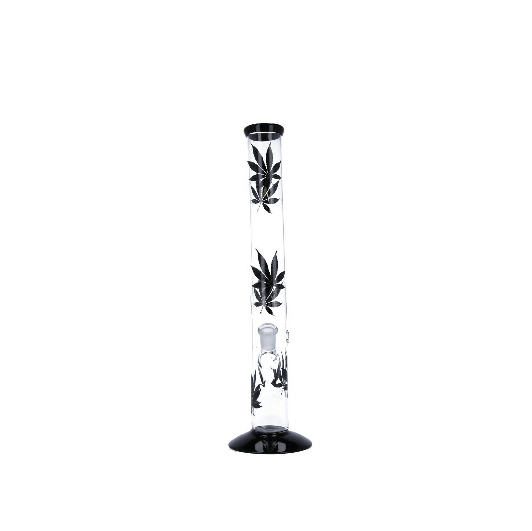Bong Glas Black Leaf, 35cm – Ansicht 2