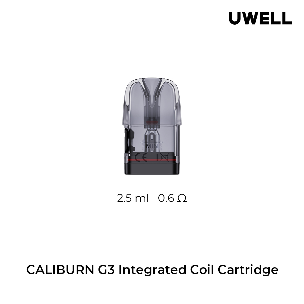 4 x Uwell Caliburn G3/G3 Pro/G4 Pod 2.5ml – 0.60 Ω