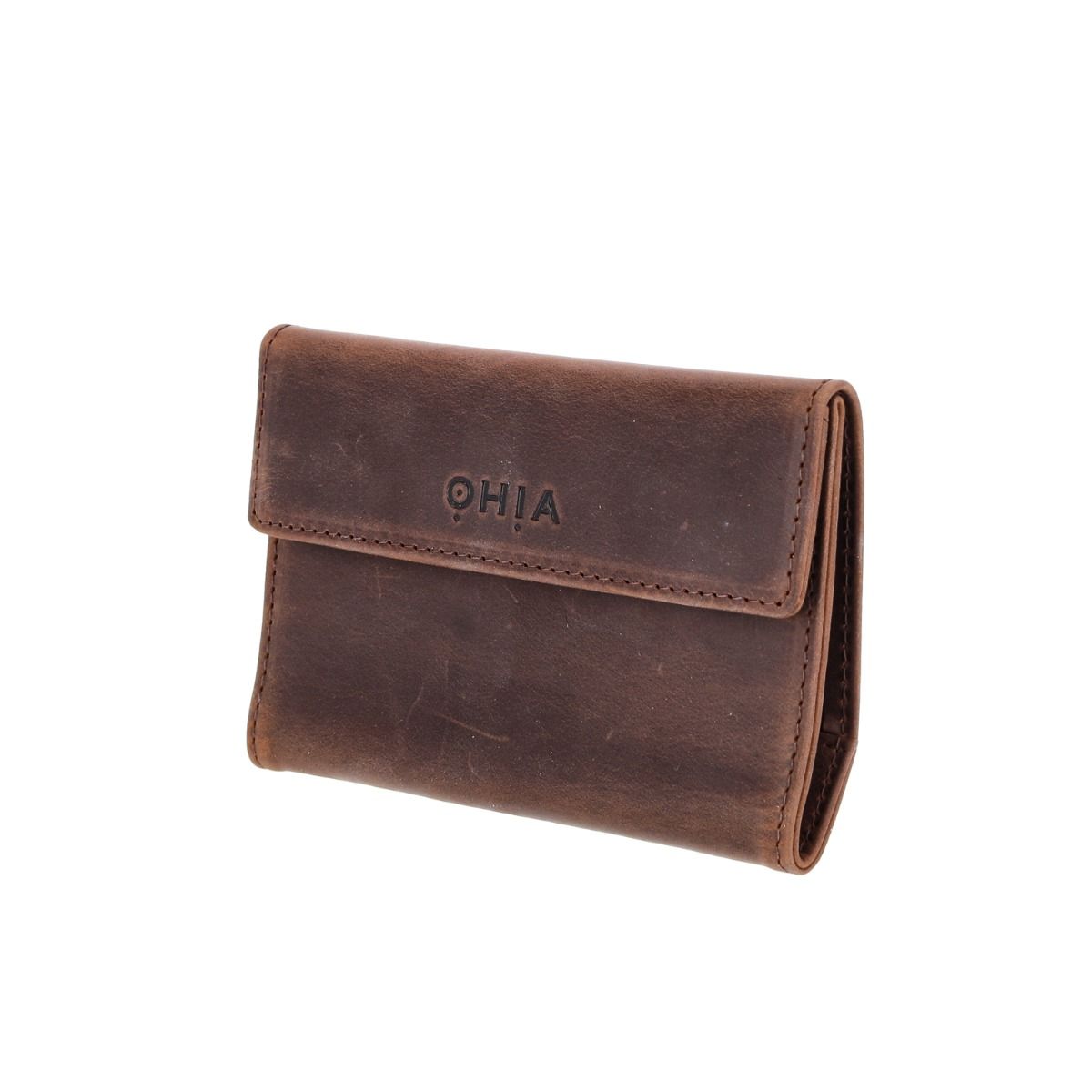 OHIA Drehertasche, echt Leder, braun – Ansicht 4