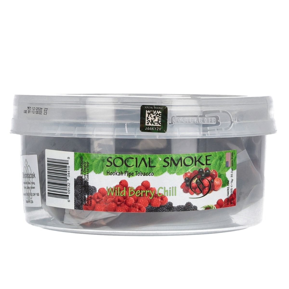 Social Smoke Wild Berry Chill 1kg