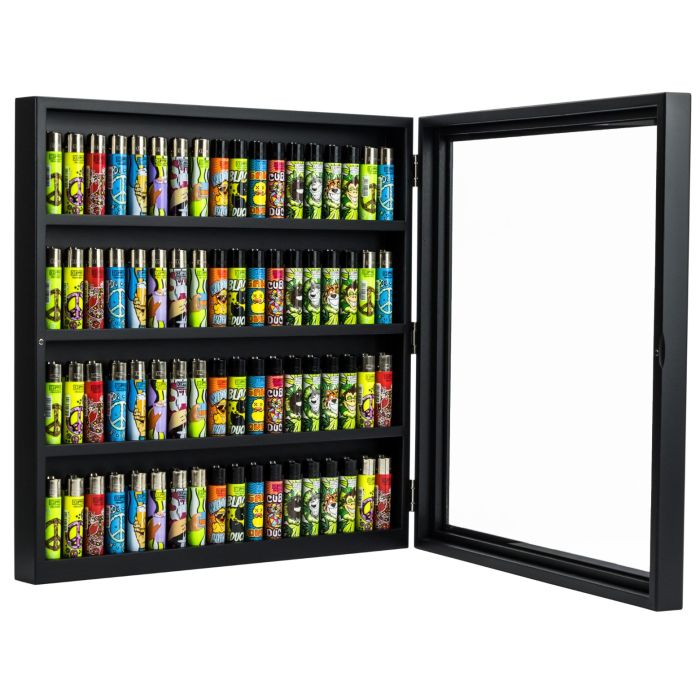 Clipper Vitrine, schwarz