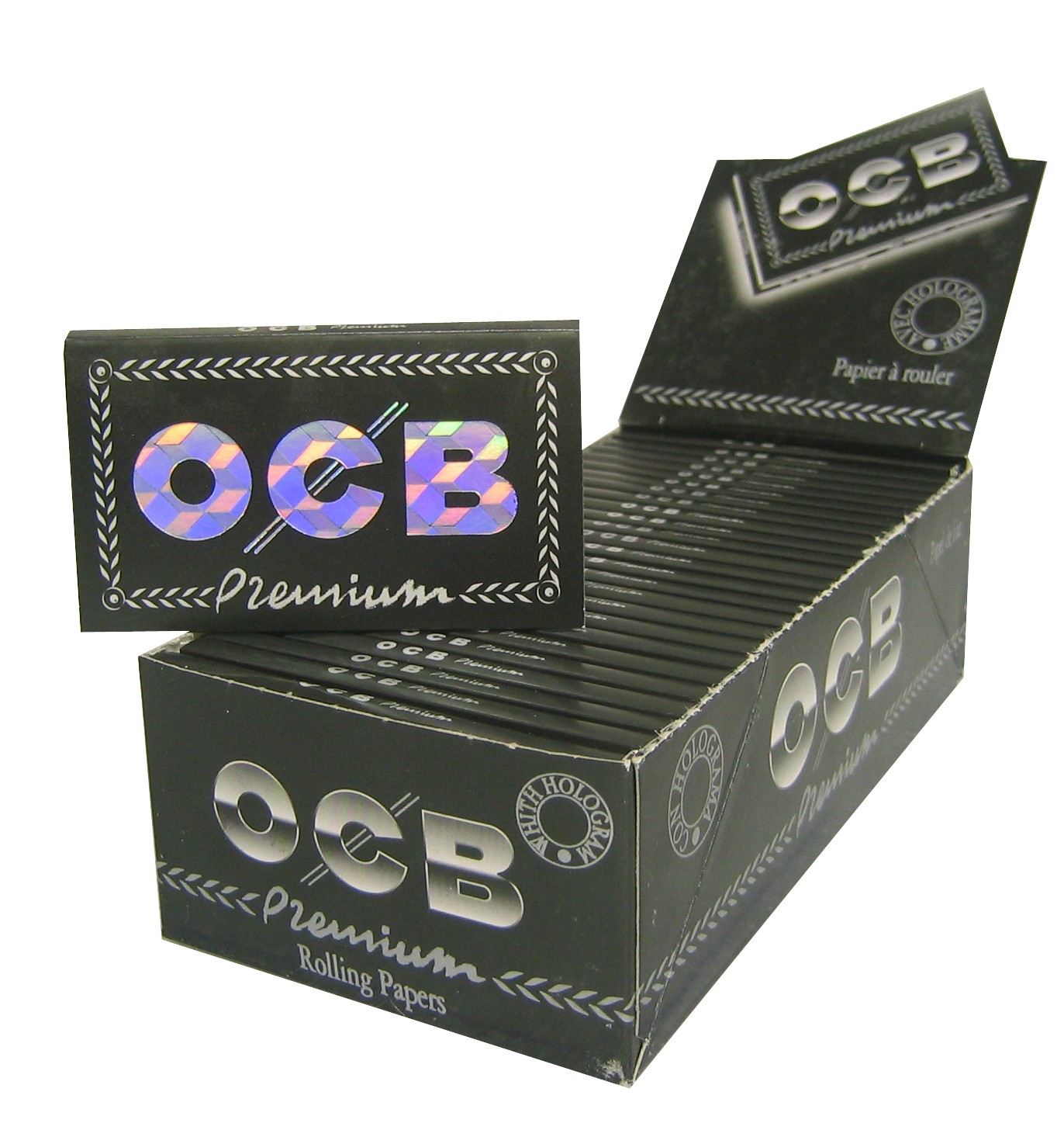 OCB DoubleWindow - Premium schwarz (25 x 100 Stk.)