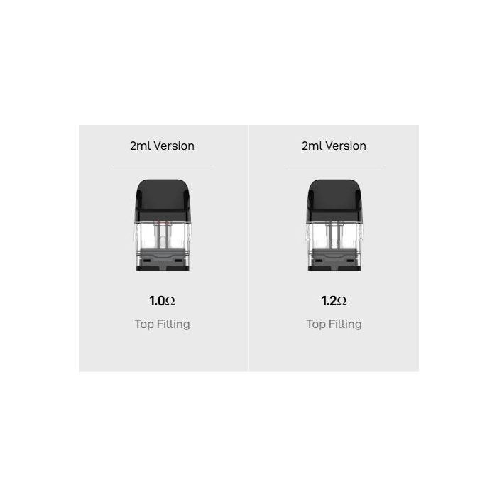 4 x Vaporesso XROS / XROS Mini Pod 2ml