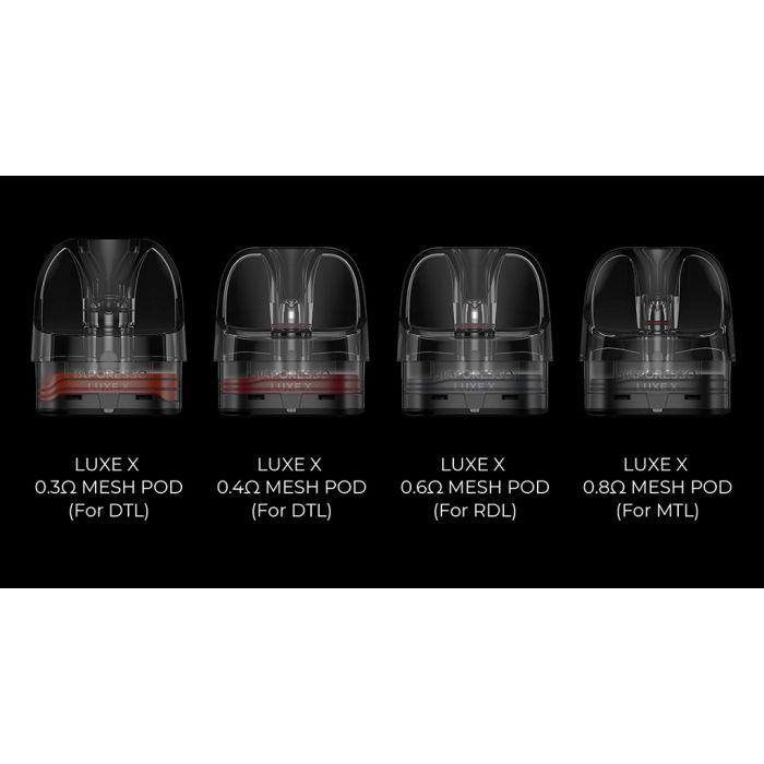 2 x Vaporesso Luxe X / XR Max 2 Corex 2.0 Pod 5ml