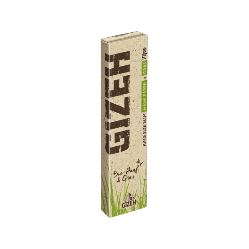 Gizeh Hanf & Gras King Size Slim + Tips (24 Stk.)