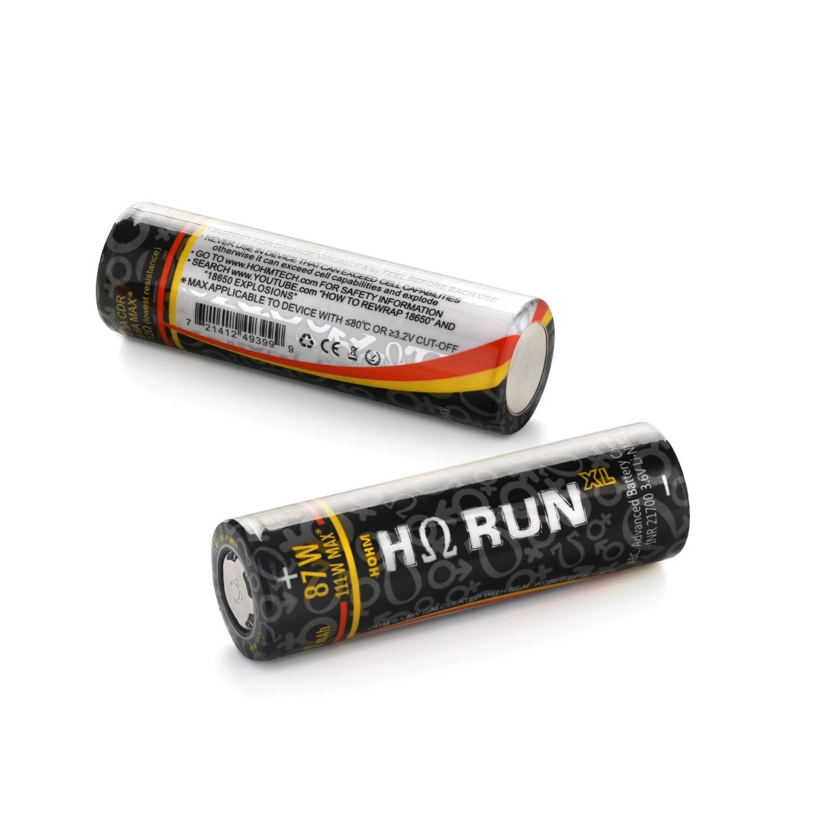 1 x Hohm-21700, RUN XL – Ansicht 3