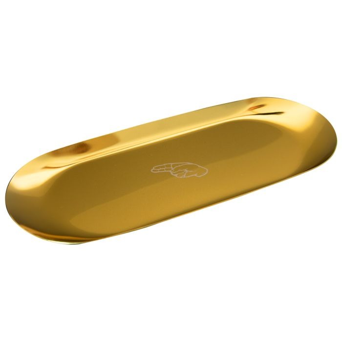 Hybrid Supreme Edelstahl Tray, gold