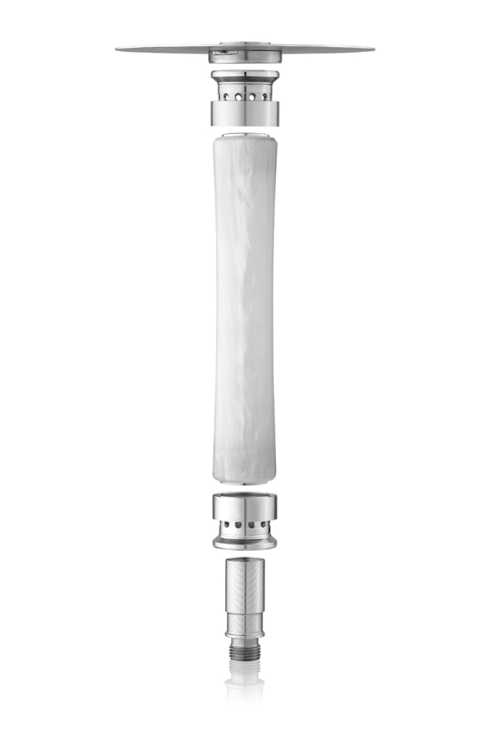 Steamulation Blow Off + Set Medium für Pro X Prime - Epoxid Marble White