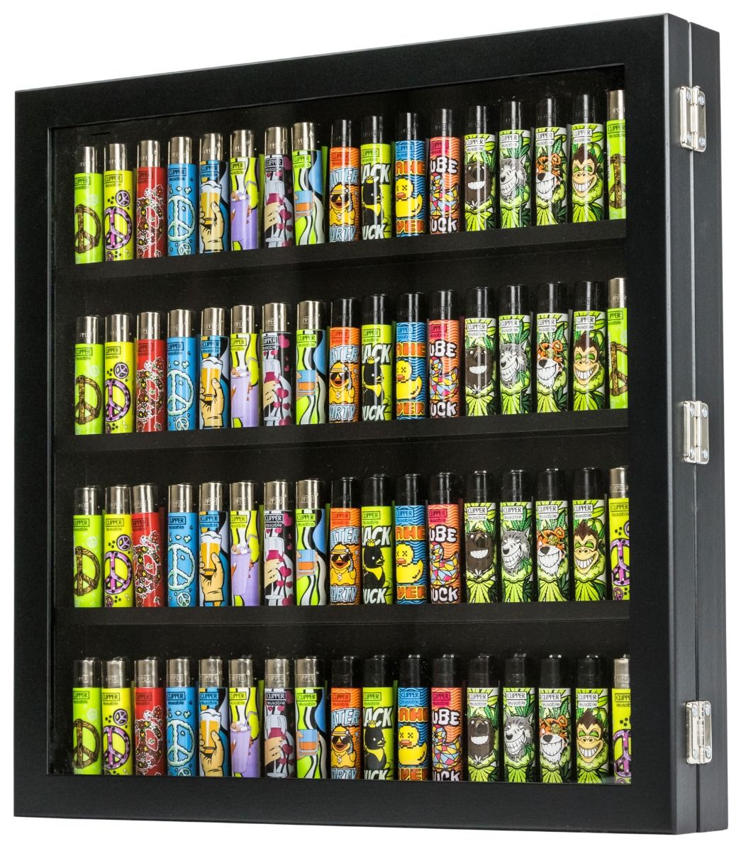 Clipper Vitrine, schwarz – Ansicht 2