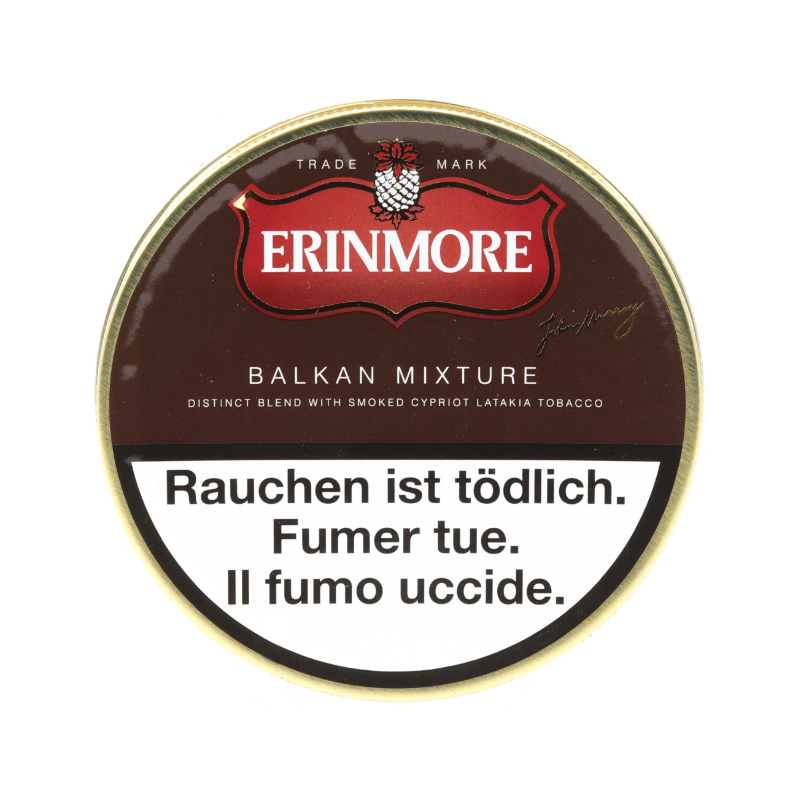 Erinmore Balkan Mixture Pfeifentabak Dose 50g