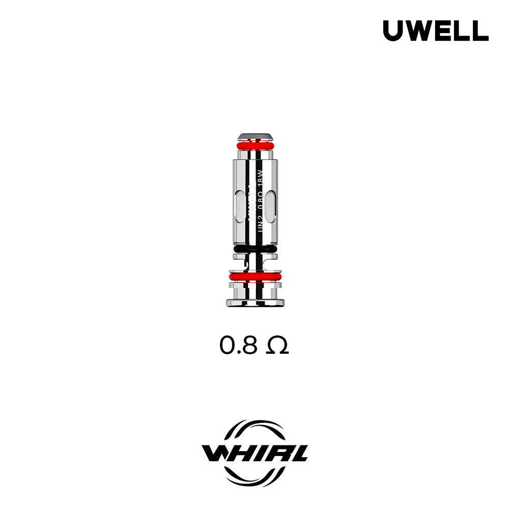 4 x Uwell Whirl S / S2 Coil – Mesh - 0.80 Ω