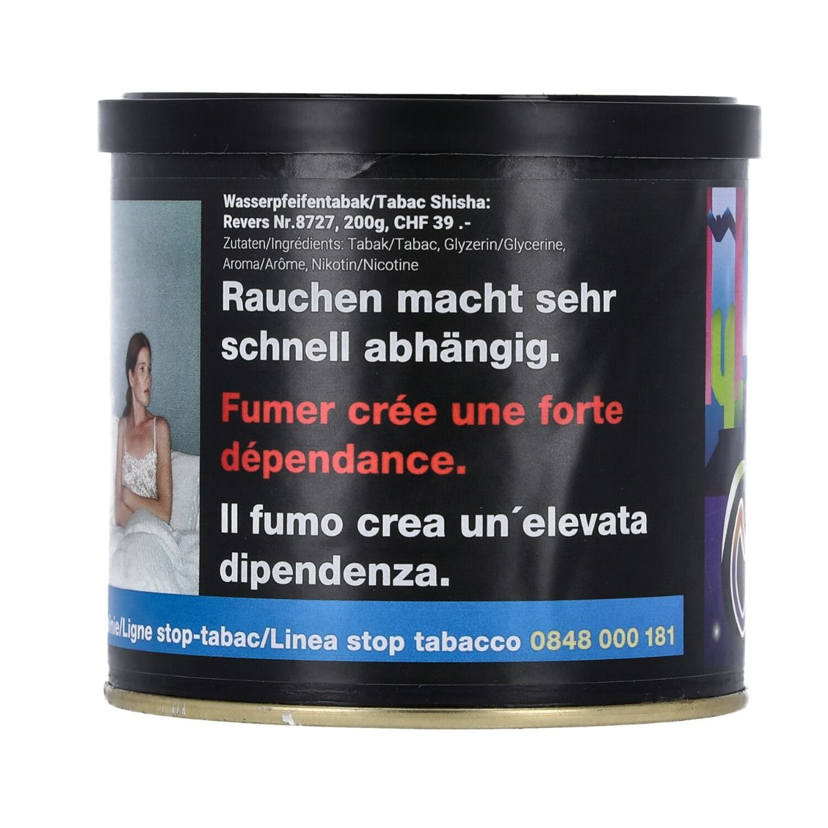 187 Strassenbande Shisha Tabak - #44 Happy Cactuz 200g – Ansicht 2
