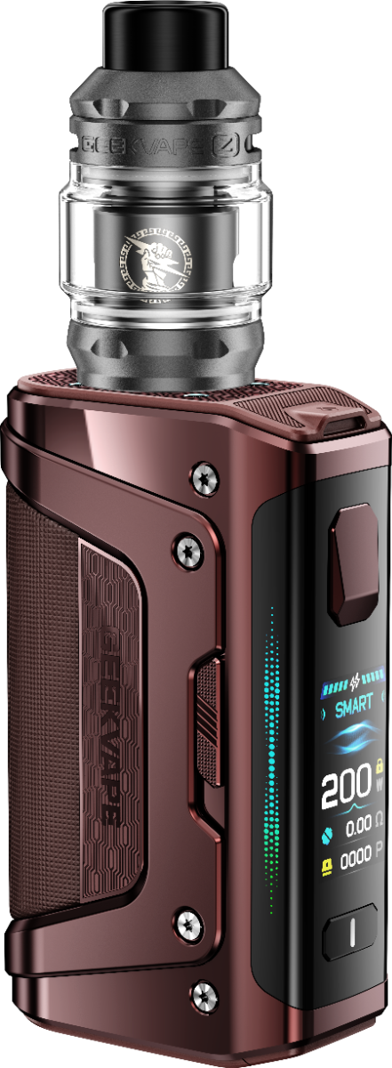 GeekVape AEGIS Legend 5 200W Kit mit Z-Subohm Tank – Braun