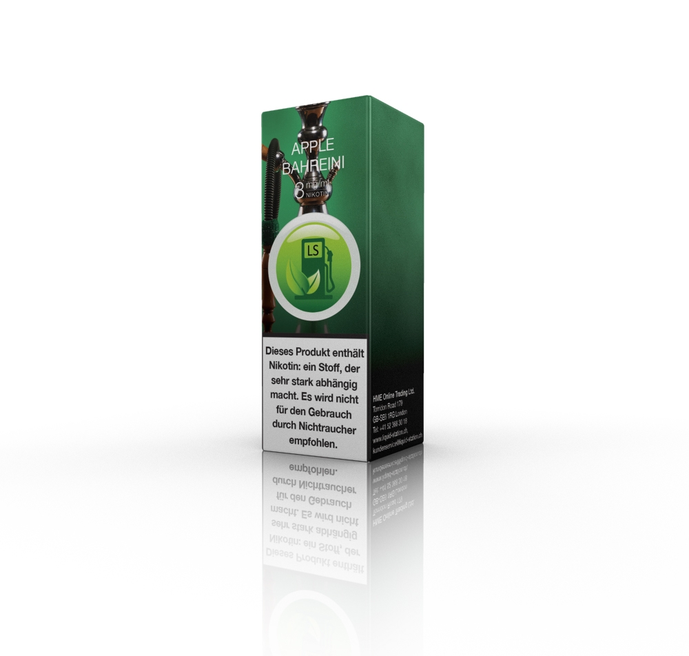 Liquid Station Apple Bahreini – 10 ml / 3 mg