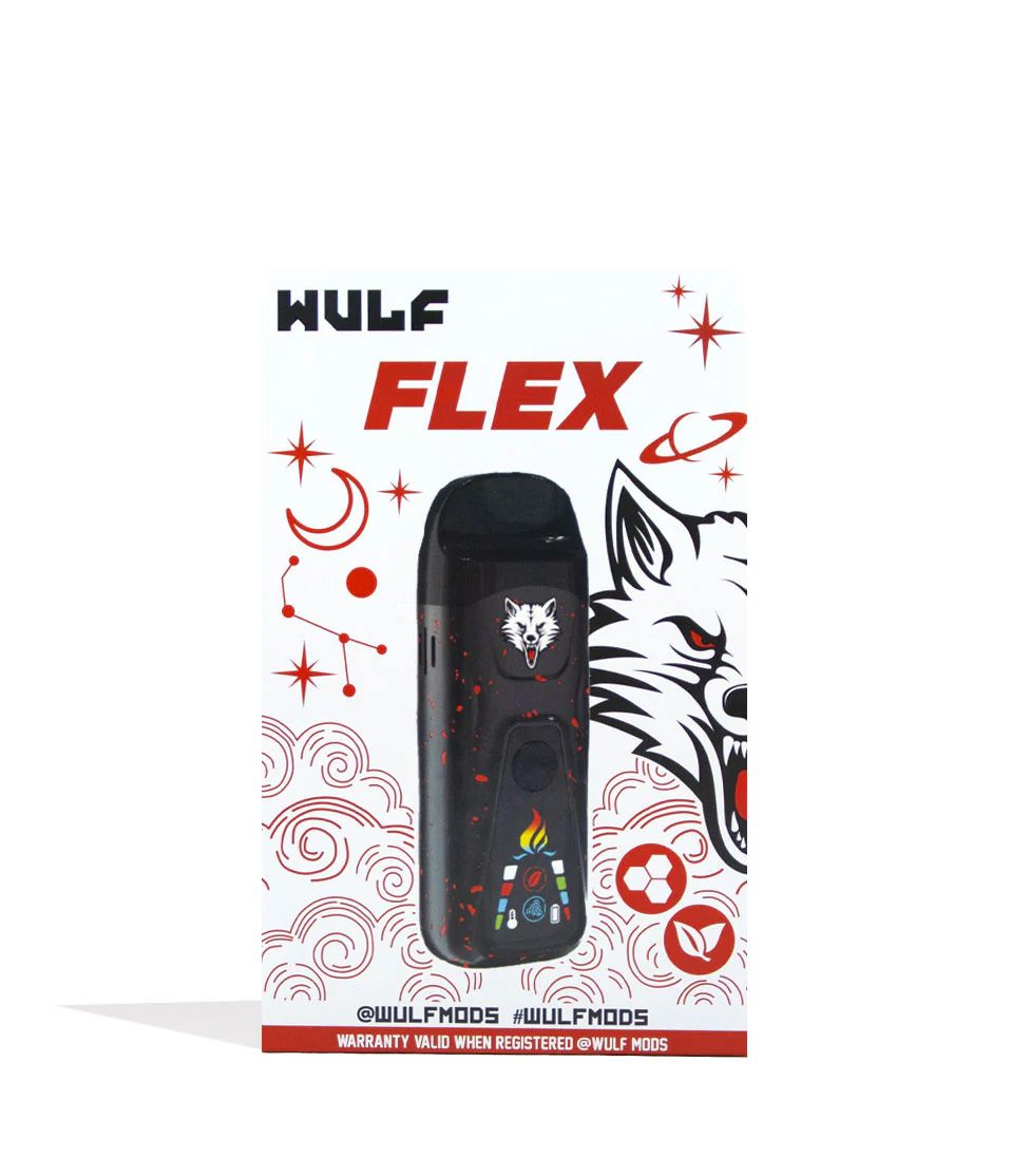 Wulf Flex Dual Vaporizer, schwarz-rot – Ansicht 4