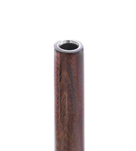 Holzmundstück mit Edelstahlkern - Torpedo – Ansicht 2