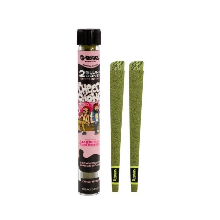 G-Rollz Prerolled Cones Terpenten Infusion, Strawberry Cheesecake, 2 Stk