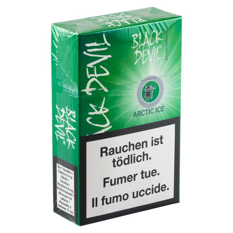 Black Devil Arctic Ice Menthol Zigaretten
