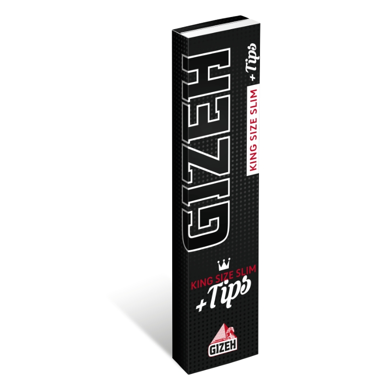 Gizeh Black King Size Slim + Tips