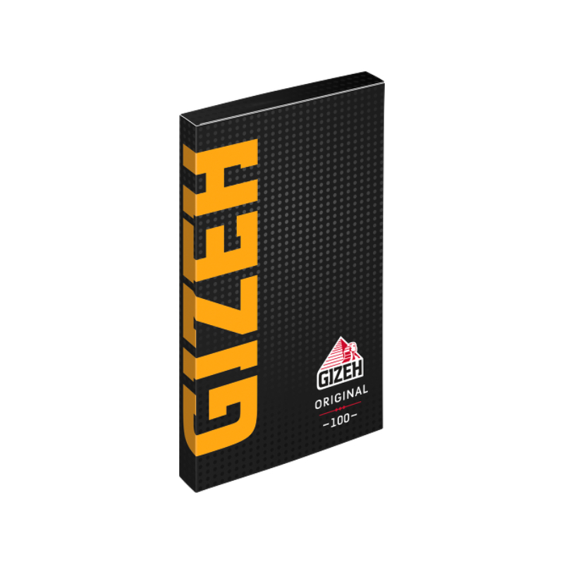 Gizeh DoubleWindow Original - Black (20 x 100 Stk.)
