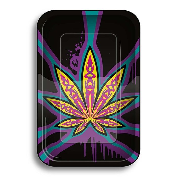 Rolling Tray, Graffiti Leaf, 27.5 x 17.5cm