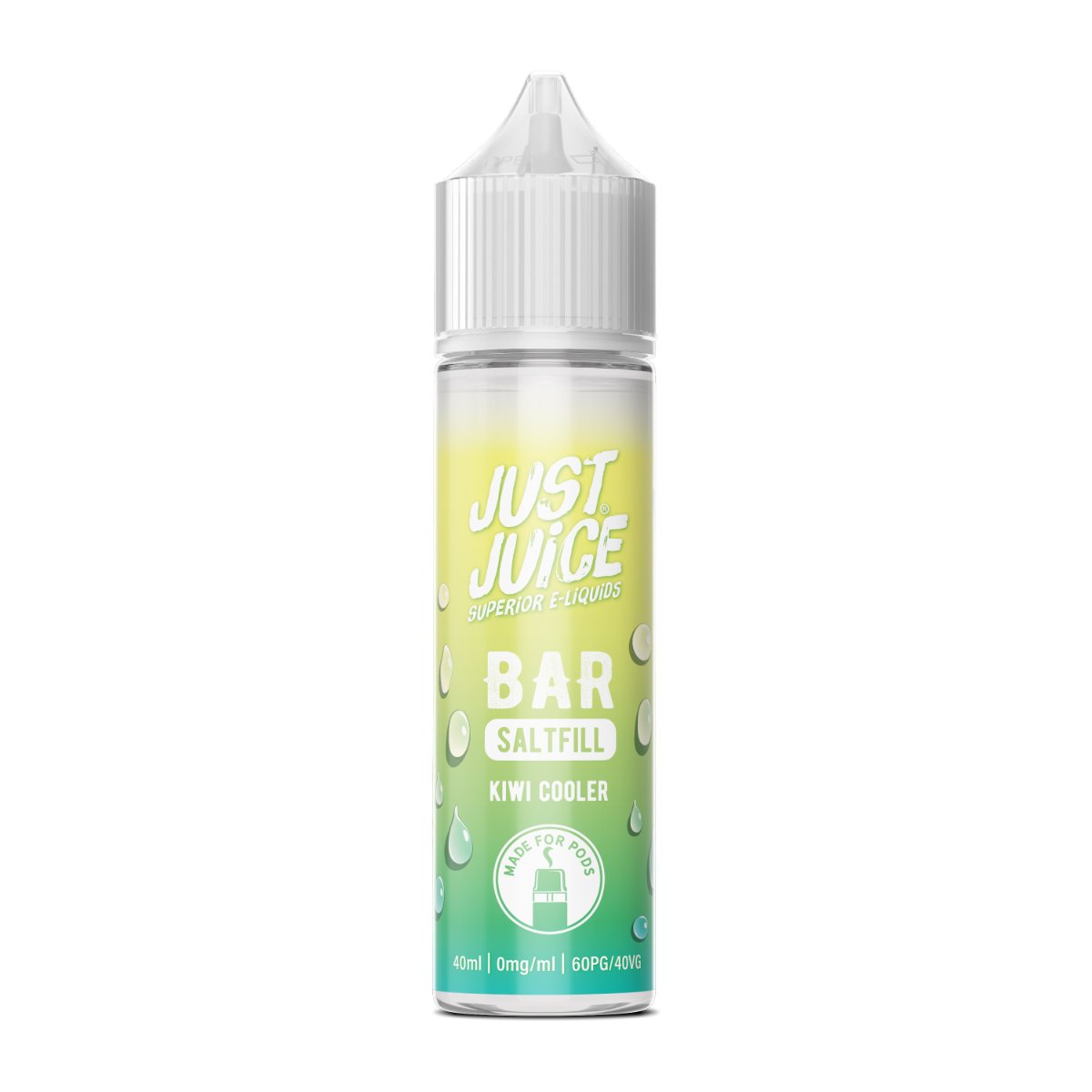 Just Juice BAR RANGE - Kiwi Cooler - 40ml - Shortfill – Ansicht 2