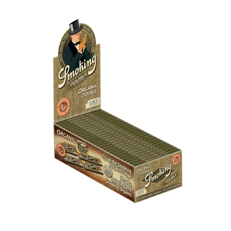 Smoking DoubleWindow - Organic (25 x 120 Stk.)