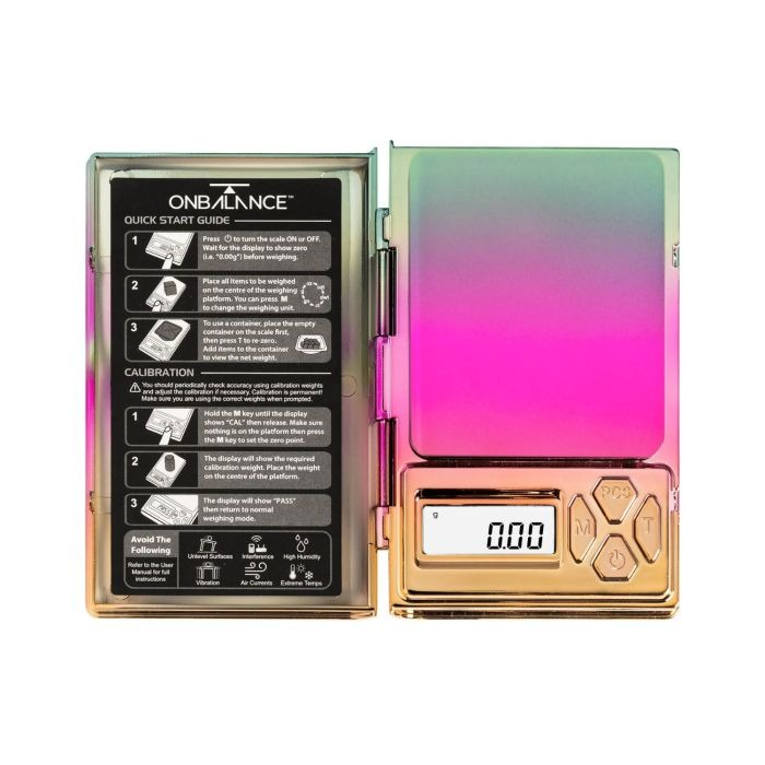 On Balance SH-100 Waage Rainbow - 100 g x 0.01 g